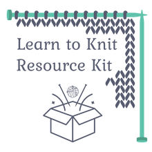 Load image into Gallery viewer, Learn to Knit Resource Kit (19 Offer)
